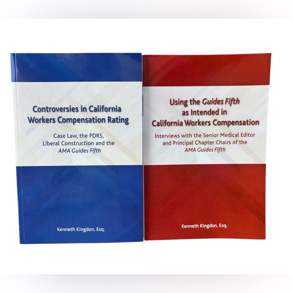 Controversies in California Workers Compensation & Using the Guides Fifth as Int